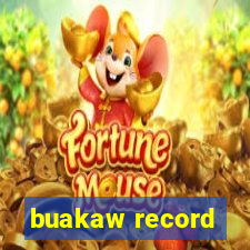 buakaw record